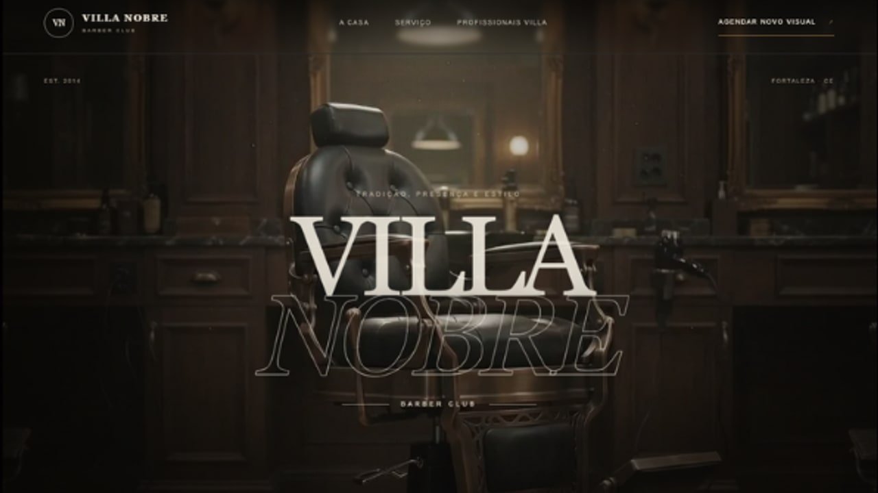 Projeto Barbearia Villa Nobre